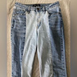 High waisted flare jeans